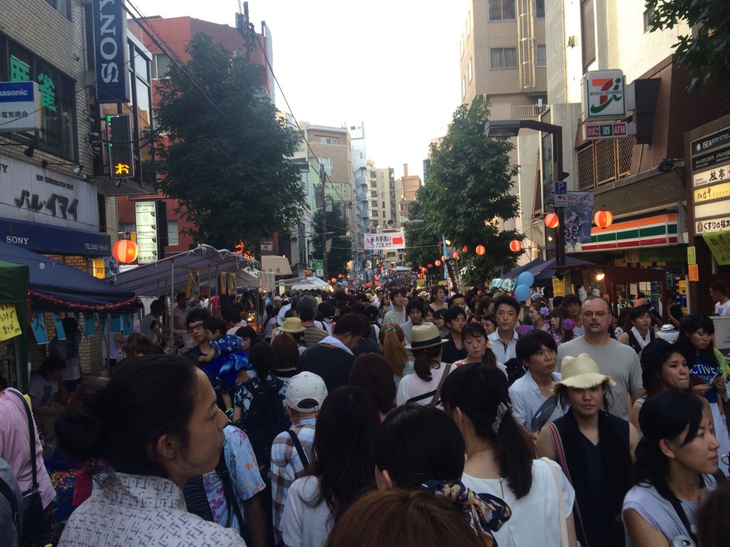 麻布十番　納涼まつり　2015　東京　お祭り　８月　おすすめ　混雑　